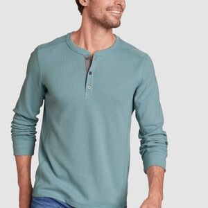 Eddie Bauer Men’s Thermal Henley